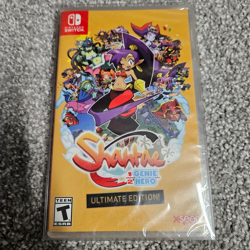 Shantae 1/2 Genie Hero Ultimate Edition Nintendo Switch Game w/ Box Protector